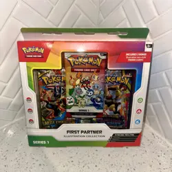 Pokemon TCG: First Partner Illustration Collection Box Series 1 - Image 1