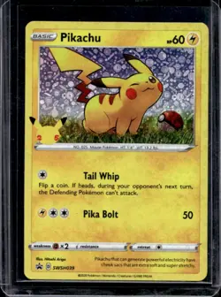 2021 Pokemon 25th Anniversary General Mills Promo Pikachu #SWSH039 - Image 1