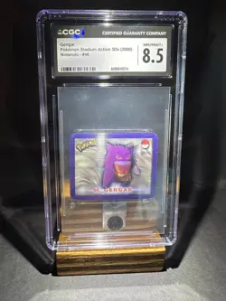 Gengar Pokemon Stadium Action 3D's CGC 8.5 (POP 5) Nintendo #46 - Image 1