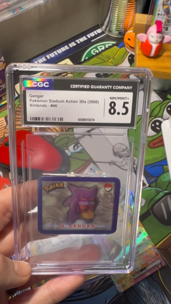 Gengar Pokemon Stadium Action 3D's CGC 8.5 (POP 5) Nintendo #46 - Image 2