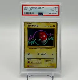 2023 POKEMON CLL JP VOLTORB PSA 10 - Image 1