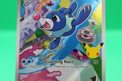Popplio MEP 045 Pokemon First Partner Illustration Black Star Promo - Image 3