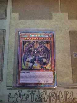 YUGIOH YUBEL TERROR INCARNATE RA03-EN190 PLATINUM RARE 1ST ED NM - Image 1