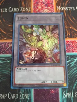 Yu-Gi-Oh! TCG Token SDCH-ENT01 Super Rare 1st Edition Near Mint a1/ - Image 1