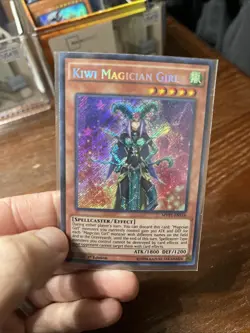 Kiwi Magician Girl MVP1-ENS16 Near Mint Yu Gi Oh! | 1st Edition | Secret Rare - Image 3