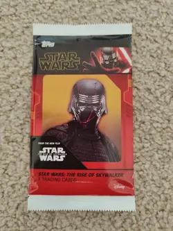 Topps Star Wars Rise Of Skywalker Trading Cards Sealed Pack - Image 1