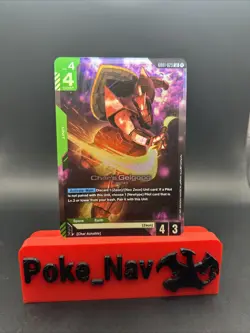 Gundam Card Game Char's Gelgoog Newtype Rising GD01-023 LR English - Image 1