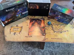 MTG Final Fantasy Die / Dice and Empty Gift Bundle Box - No Cards Included - Image 1