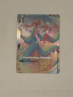 OVERFLOWING AFFECTION GD01-118 U+ GUNDAM TCG CARD GAME ENGLISH - Image 1