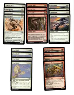 Red-White-Slivers-60 Card Deck-Magic the Gathering-MTG-Rares-Very Fast-Casual - Image 2