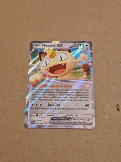 Pokemon TCG Meowth EX 62/88 Perfect Order Double Rare Card - Image 1
