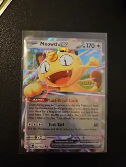 Meowth EX 62/88 Pokemon Perfect order - Image 1