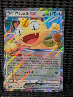 Meowth EX 62/88 | Perfect Order | Mega Evolution | Pokemon TCG - Image 1