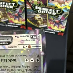 Meowth EX 62/88 : Double Rare - Perfect Order (POR) Pokemon TCG English - Image 5