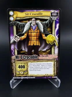 One Piece Passage Grand Line CCG 2006 Mr 0 Sir Crocodile Non-Holo CH103 LP - Image 1