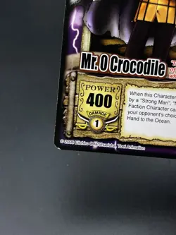One Piece Passage Grand Line CCG 2006 Mr 0 Sir Crocodile Non-Holo CH103 LP - Image 4