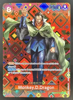 2024 One Piece Monkey.D.Dragon Special Alt Art #OP07-015 - Image 1
