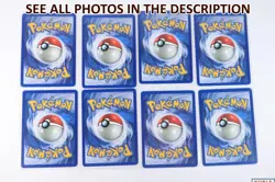 Pokemon TCG Fossil 1st Ed Trainer Card Lot Gambler Recycle Mr. Fuji NM LP (CS) - Image 3