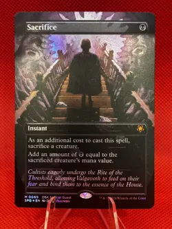 Sacrifice (Borderless) (Foil) 69 MTG NM - Special Guests - Image 1