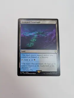 MTG - Drowned Catacomb - Commander: Final Fantasy NM/M Condition - Image 1