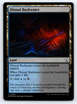 Dismal Blackwater FOIL - March of the Machine - MTG - Image 1
