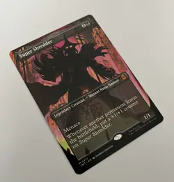 Super Shredder - Borderless - Teenage Mutant Ninja Turtles - MtG- NM - Image 3