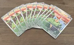 LOT OF 11 Pokemon TCG Victini Promo 208 A JUMBO CARD - Image 1
