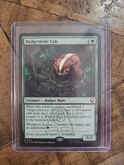Magic The Gathering : Badgermole Cub - Avatar: The Last Airbender - Image 1