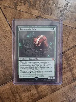 Magic The Gathering : Badgermole Cub - Avatar: The Last Airbender - Image 2