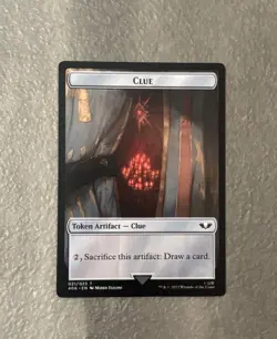 MTG ** Astartes Warrior Clue Double-Sided Token Universes Beyond: Warhammer - Image 2