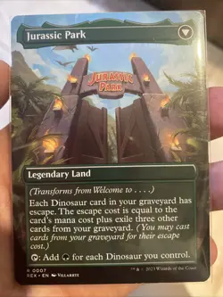 Welcome to . . . Jurassic Park MTG Mint Condition - Image 2