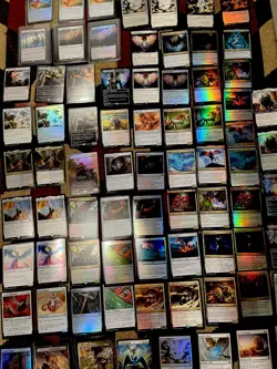 Bulk Lot Magic the Gathering Cards - Foundations 86 total card 38 Foils - Image 1
