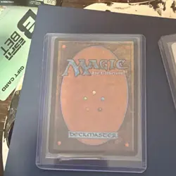 Mox Sapphire Unlimited Edition Rare Artifact English Regular Dan Frazier - Image 2