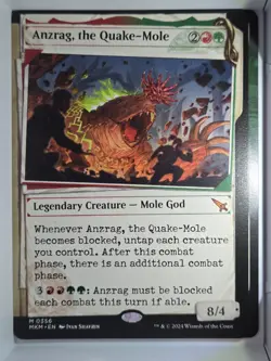 Anzrag, the Quake-Mole (Showcase) - M356 - MTG - Murders at Karlov Manor (MKM) - Image 1