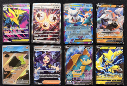 Pokemon 8 Card Lot EX V Full Art IR SIR Mega Manectric 158/132 NM 🔥 - Image 1
