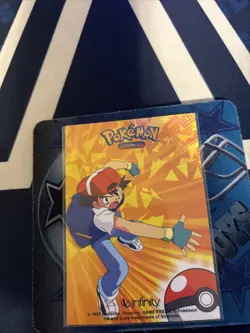 SHINING Vulpix #037 Non-TCG 2024 SHINY POKEMON Card Kanto Peru Gold Foil NM - Image 2