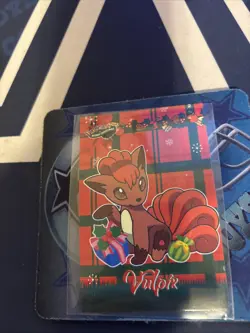 Vulpix Cracked Ice Holo Pokemon 2024 Card Database Merry Christmas - Image 1