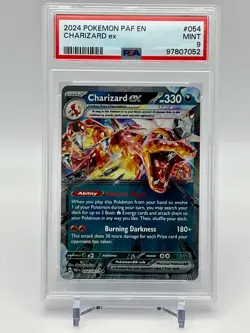 2024 POKEMON PAF EN CHARIZARD ex PSA 9 - Image 1
