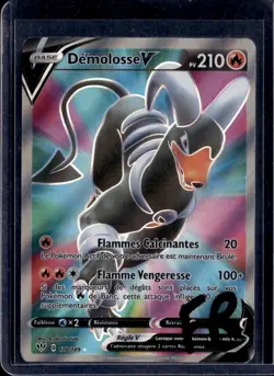 Houndoom V - 178/189 / SW&SH Darkness Ablaze 2020 (FRENCH) (NM) / Pokemon TCG - Image 1