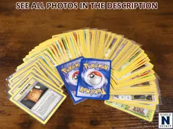 Pokemon Gym Heroes Gym Challenge Bulk Lot Commons Uncommons 80+ Cards LP (CS) - Image 1