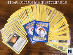 Pokemon Gym Heroes Gym Challenge Bulk Lot Commons Uncommons 80+ Cards LP (CS) - Image 3