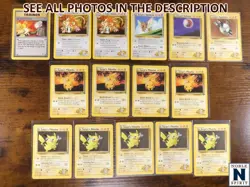 Pokemon Gym Heroes Gym Challenge Bulk Lot Commons Uncommons 80+ Cards LP (CS) - Image 4