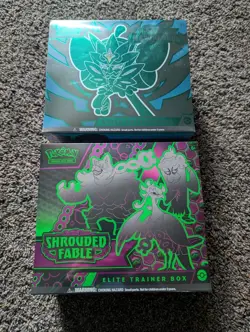 Pokemon Elite Trainer Box ETB Lot Shrouded Fable And Twilight Masquerade Sealed - Image 1