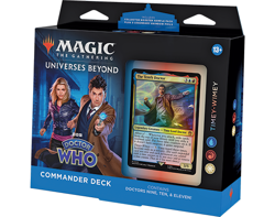 Magic the Gathering Doctor Who COMMANDER DECK CASE Set of 4 Sealed QTY AVAILABLE - Image 4