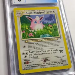CGC 8 Light Wigglytuff 54/105 Neo Destiny 2002 Pokemon - Image 3