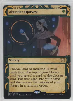Magic the Gathering Abundant Harvest Strixhaven Mystical Archive x1 MTG - Image 1