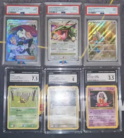 Pokemon Slab Lot - 6 Pokemon Slabs PSA and CGC - Image 1