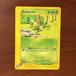Pokemon, Bellsprout 45/147, Aquapolis, Pokemon TCG, (SOME LIGHT SCRATCHES) - Image 1