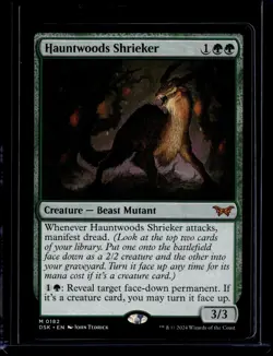 Hauntwoods Shrieker - 182 - DSK - NM - MTG - Magic the Gathering - Image 1