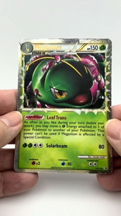 Meganium Prime HGSS08 Black Star Promo 2010 Ultra Rare Pokemon Card *MP see pic* - Image 2